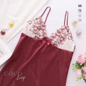 ココランジェ フラワージュエル スリップ ランジェリー COCO Linge