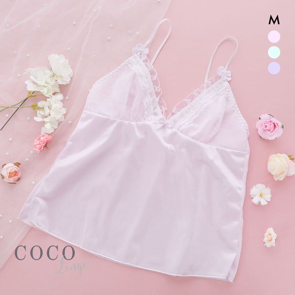 ココランジェ プリティーギンガムチェック キャミソール ランジェリー COCO Linge