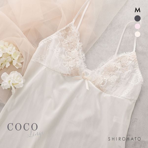 ココランジェ ロイヤルローズドレス スリップ 75cm ランジェリー COCO Linge