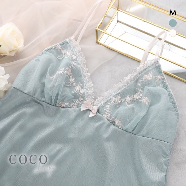 【メール便(7)】 ココランジェ ガーリーガーデン スリップ 75cm ランジェリー COCO Linge 【メール便(7)】 ココランジェ ガーリーガーデン スリップ 75cm ランジェリー COCO Linge