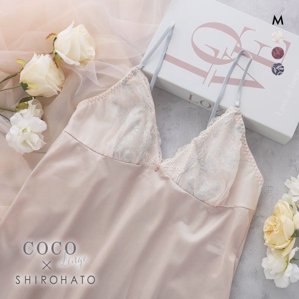 ココランジェ ミスティフローラ スリップ 75cm ランジェリー COCO Linge