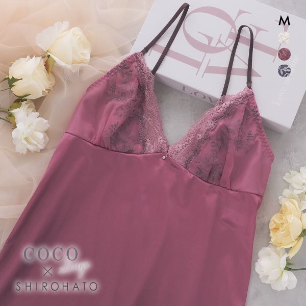 ココランジェ ミスティフローラ スリップ 75cm ランジェリー COCO Linge