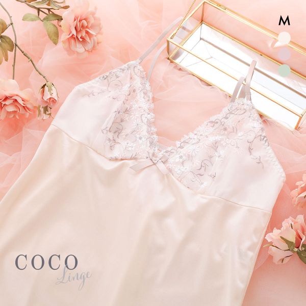 ココランジェ プッチフルールガーデン スリップ 75cm ランジェリー COCO Linge