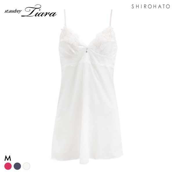 セントオードリー ティアラ シークレットトゥインクルフラワー スリップ ロングキャミソール St.Audrey tiara