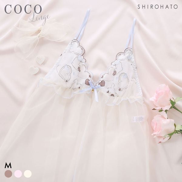 ココランジェ ハートフルメロディー ベビードール ランジェリー COCO Linge