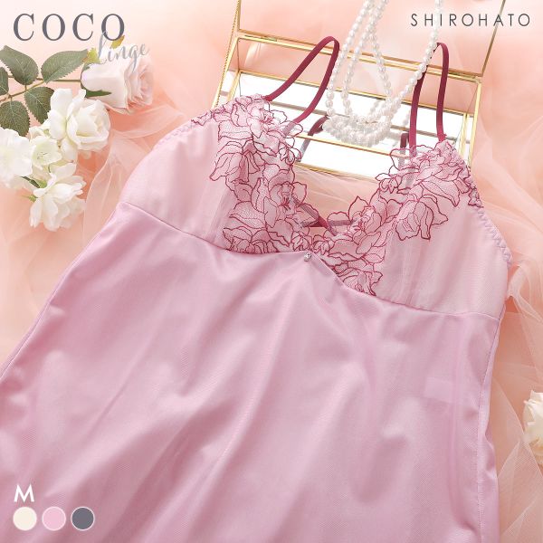 ココランジェ フローラルラッシュ スリップ ランジェリー COCO Linge