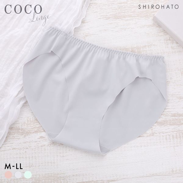 ココランジェ ふわふわカップ ノンワイヤー ぺア シームレス ショーツ COCO Linge
