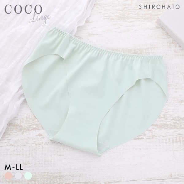 ココランジェ ふわふわカップ ノンワイヤー ぺア シームレス ショーツ COCO Linge