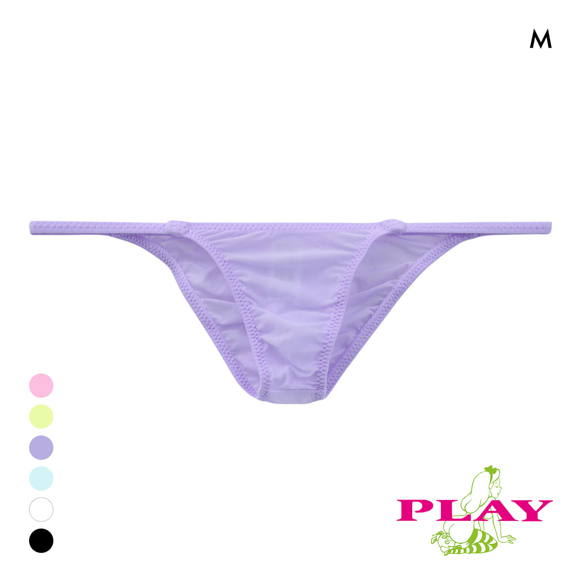 ターキー レディース Clearskin Sharp Cut low-rise ハーフバック ビキニ　Ladys TURKEY TM collection(PU-パープル-M)