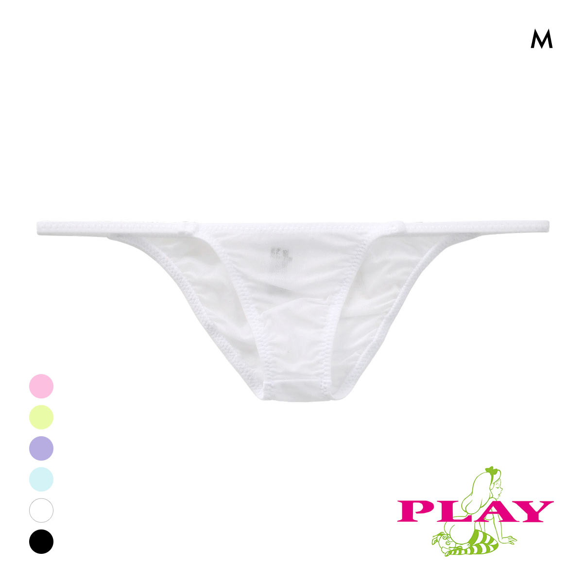 ターキー レディース Clearskin Sharp Cut low-rise ハーフバック ビキニ　Ladys TURKEY TM collection(WH-ホワイト-M)