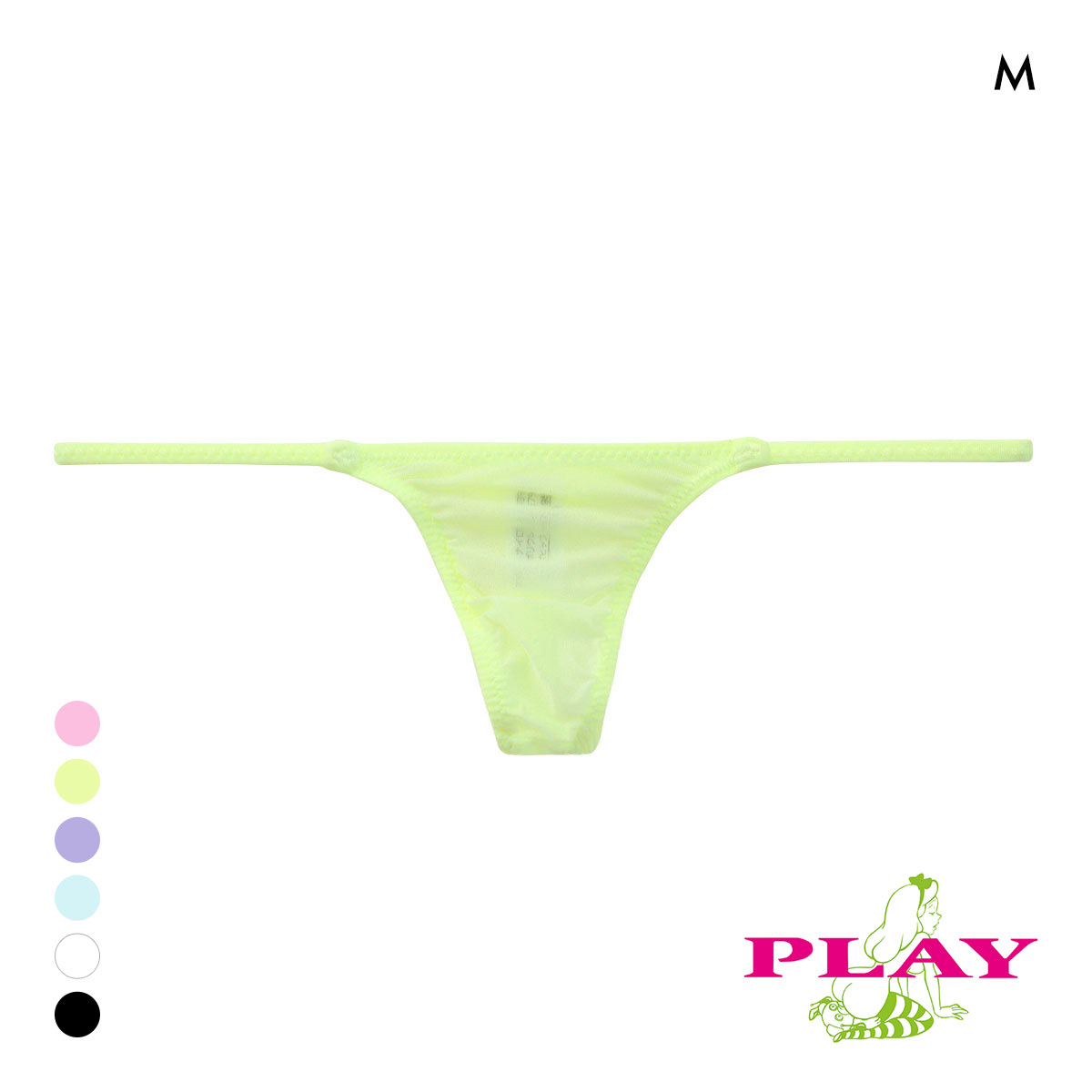 ターキー レディース Clearskin Sharp Cut low-rise Tバック ビキニ　Ladys TURKEY TM collection(YE-イエロー-M)