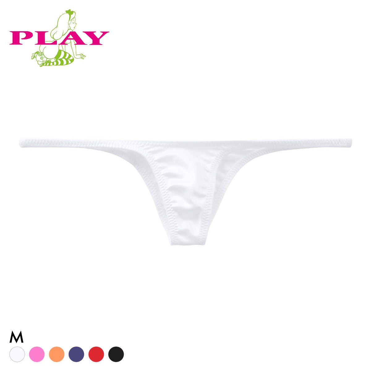 ターキー Ladys PLAY WET Low-rise ハーフバックショーツ M レディース TURKEY TM collection(WH-ホワイト-M)
