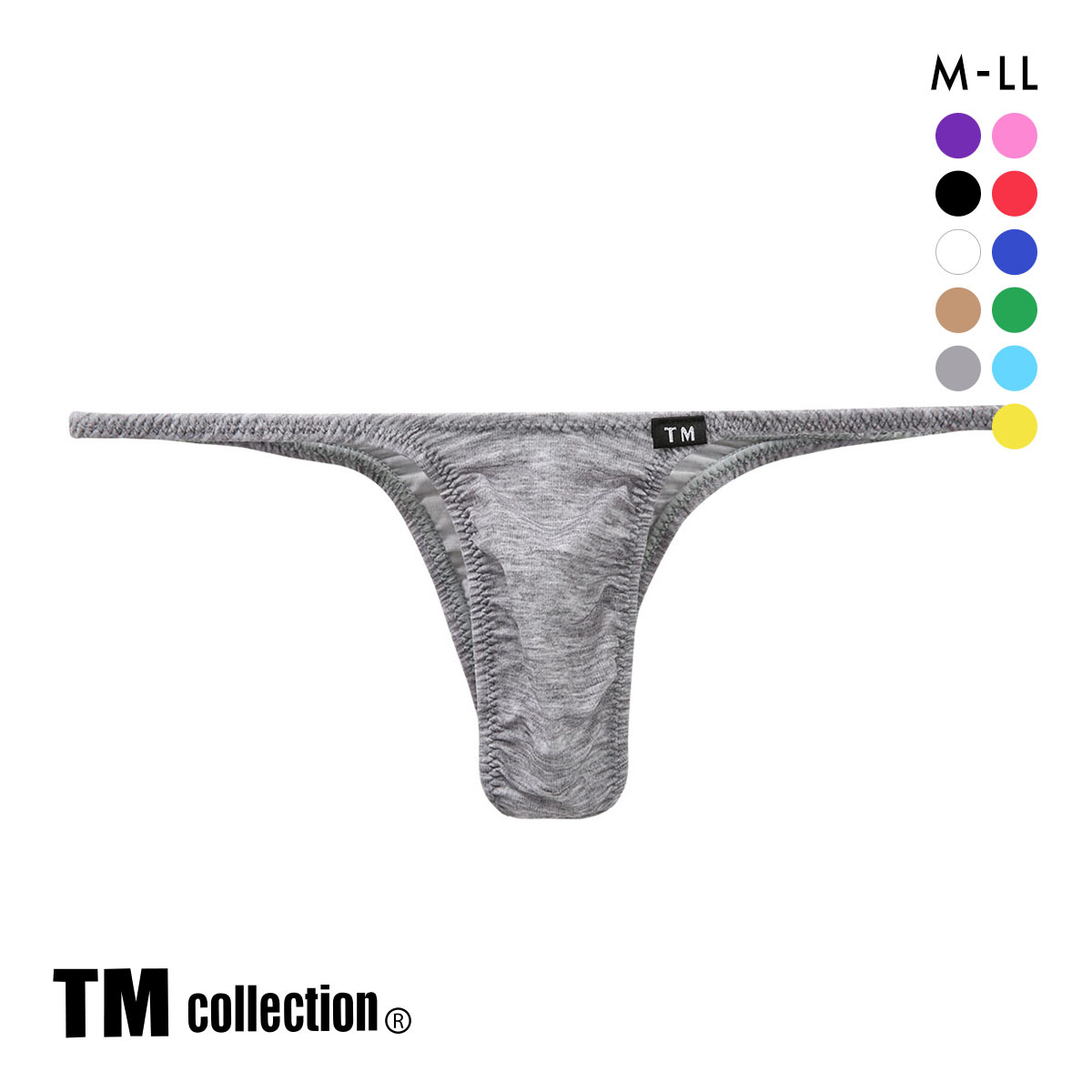 ティーエム コレクションTM collection STRIKESKIN ハギなしシャープ リオバック ML 036897 035958(HGY-杢グレー-M)