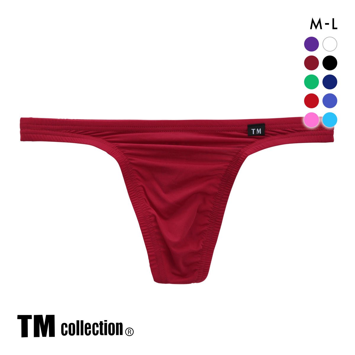 ティーエム コレクションTM collection STRIKE SKIN FLATSTYLE ベーシックビキニ Tバック ML 036625 036627(WI-ワイン-M)