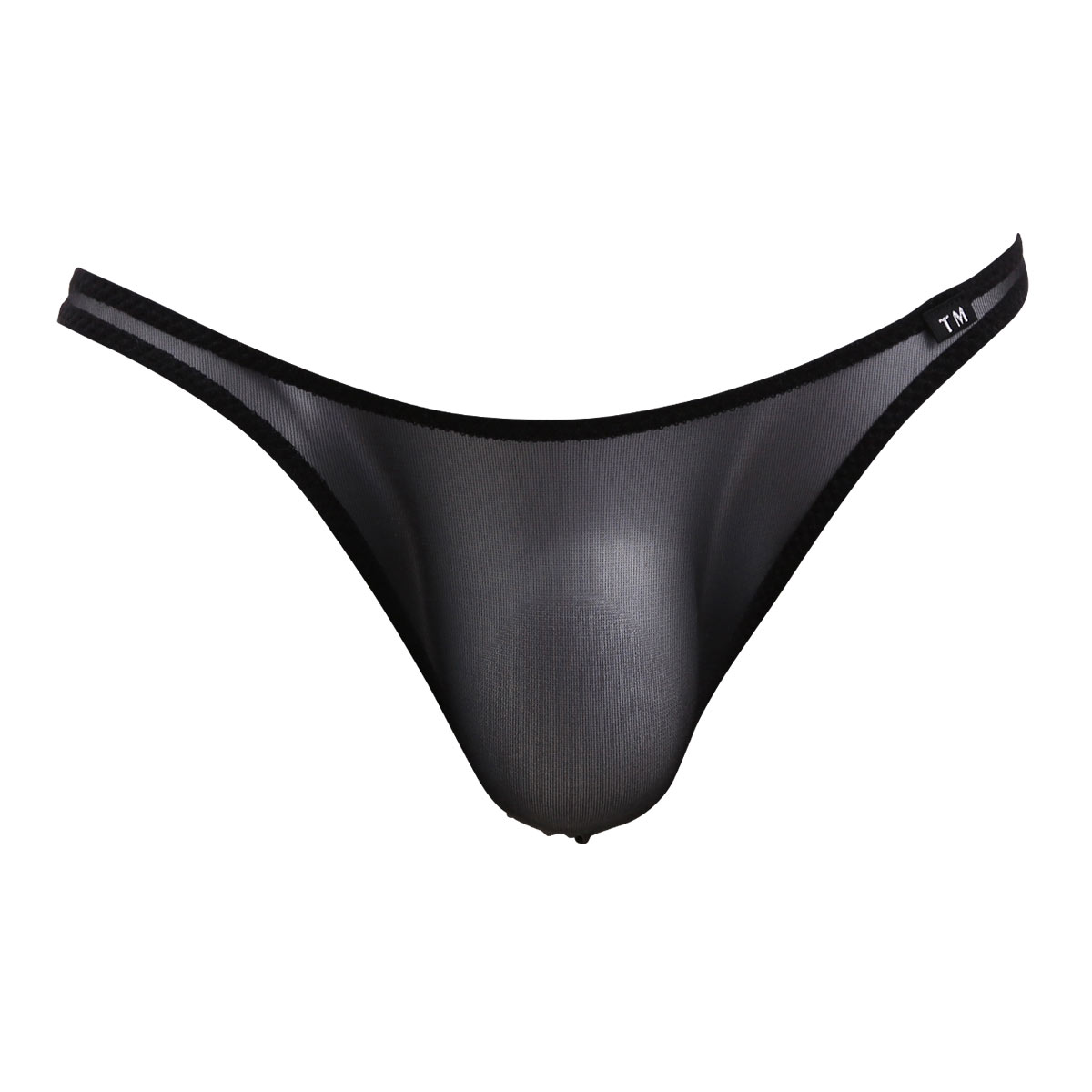 ティーエム コレクションTM collection×SHIROHATO 別注 スパークハーフ フルバック ビキニ ブリーフ メンズ(BK-ブラック-M)