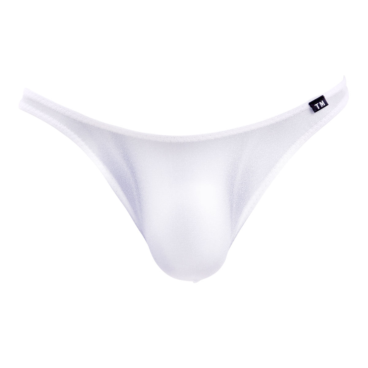 ティーエム コレクションTM collection×SHIROHATO 別注 スパークハーフ フルバック ビキニ ブリーフ メンズ(WH-ホワイト-M)