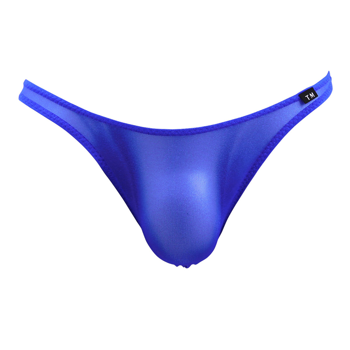 ティーエム コレクションTM collection×SHIROHATO 別注 スパークハーフ フルバック ビキニ ブリーフ メンズ(BU-ブルー-M)