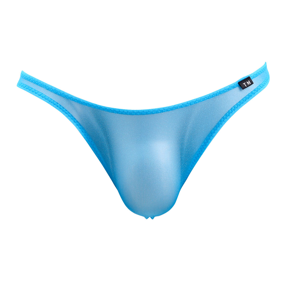 ティーエム コレクションTM collection×SHIROHATO 別注 スパークハーフ フルバック ビキニ ブリーフ メンズ(SX-サックス-M)