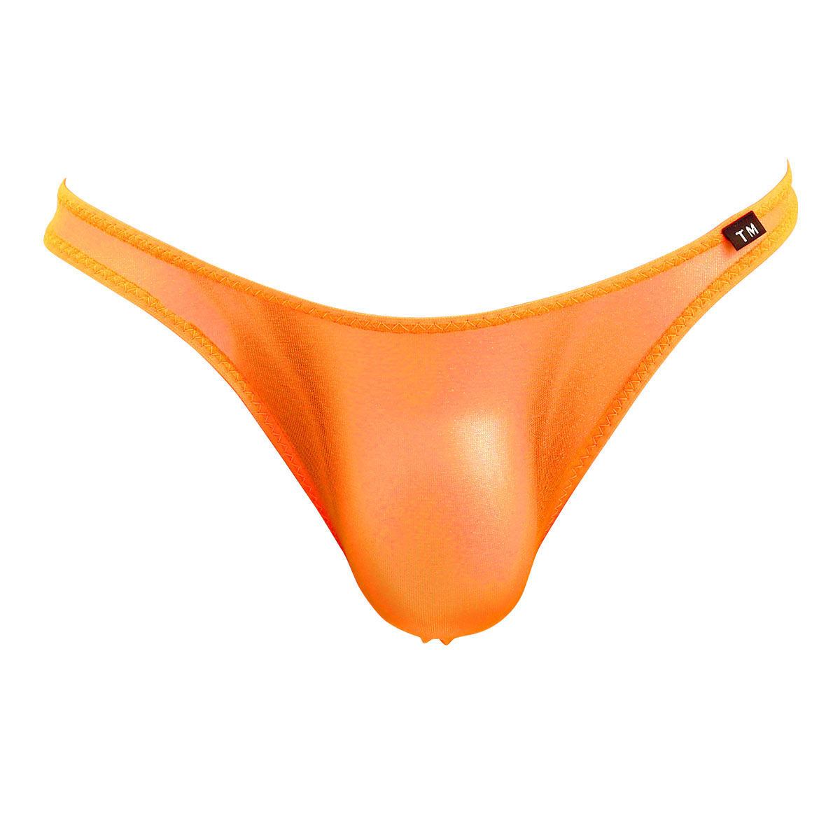 ティーエム コレクションTM collection×SHIROHATO 別注 スパークハーフ フルバック ビキニ ブリーフ メンズ(OR-オレンジ-M)