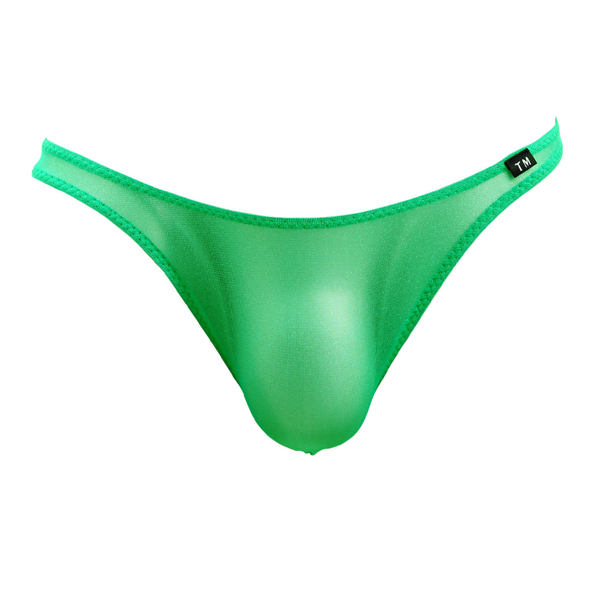 ティーエム コレクションTM collection×SHIROHATO 別注 スパークハーフ フルバック ビキニ ブリーフ メンズ(GR-グリーン-M)