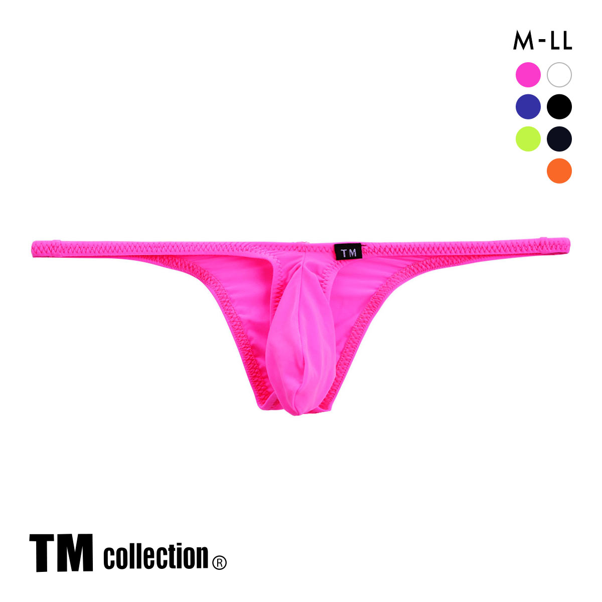 ティーエム コレクションTM collection STRIKESKIN JUST IMPACT ハーフバック ビキニ ブリーフ 前とじ ML 036967(PI-ピンク-M)