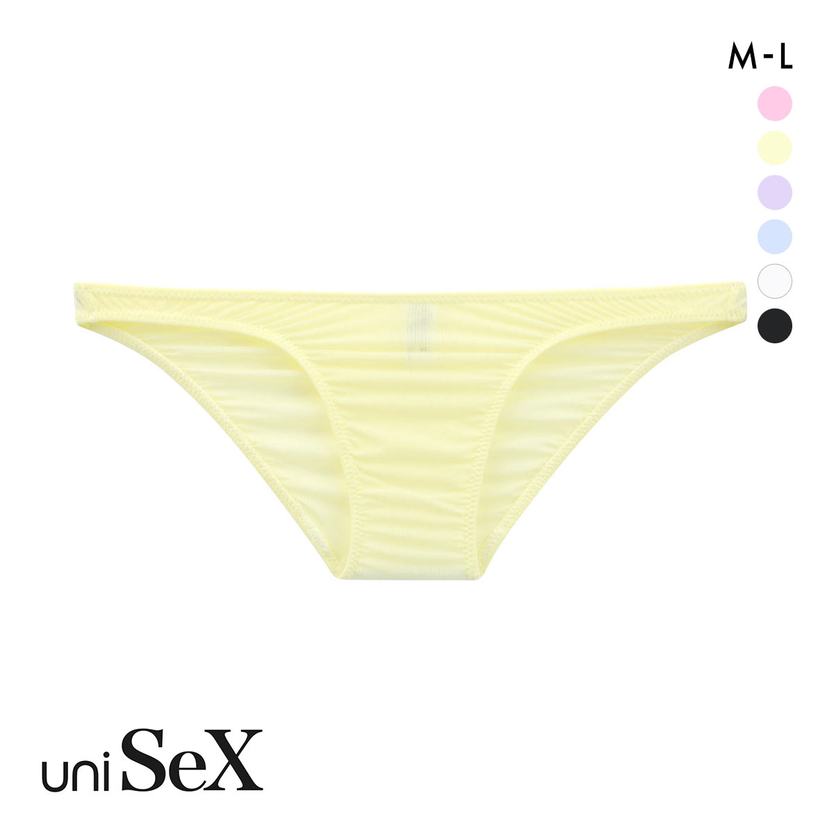 ユニセックス Clearskin Super Standard CandyColor フルバック ML ビキニ ジェンダーレス 男女兼用 TM uniSeX(YE-イエロー-M)