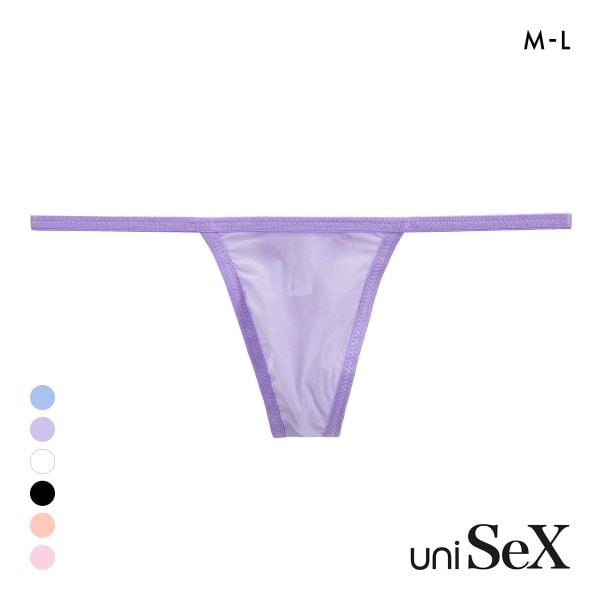 ユニセックス UNISEX Clearskin ハギなしマイクロトリム TB Tバック NINE TM ローライズ 男女兼用 ジェンダーレス