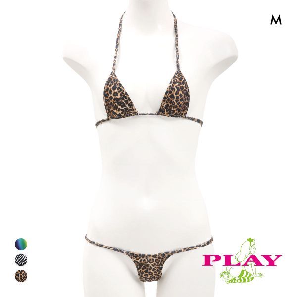 レディース マイクロビキニ PLAY Variety of patterns Super micro bikini set ブラセット Tバック セクシー下着