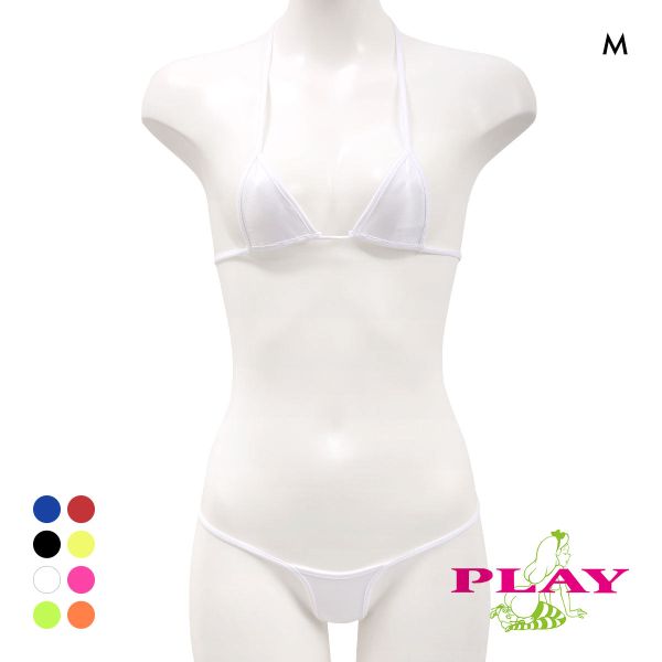 レディース マイクロブラ PLAY WET Super micro bikini set Tバック ブラセット M ブラレット Ladys セクシー下着