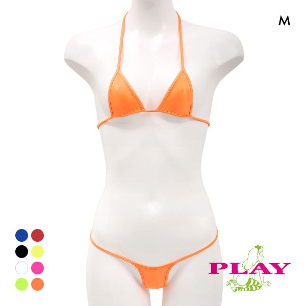 レディース マイクロブラ PLAY WET Super micro bikini set Tバック ブラセット M ブラレット Ladys セクシー下着