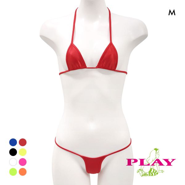 レディース マイクロブラ PLAY WET Super micro bikini set Tバック ブラセット M ブラレット Ladys セクシー下着