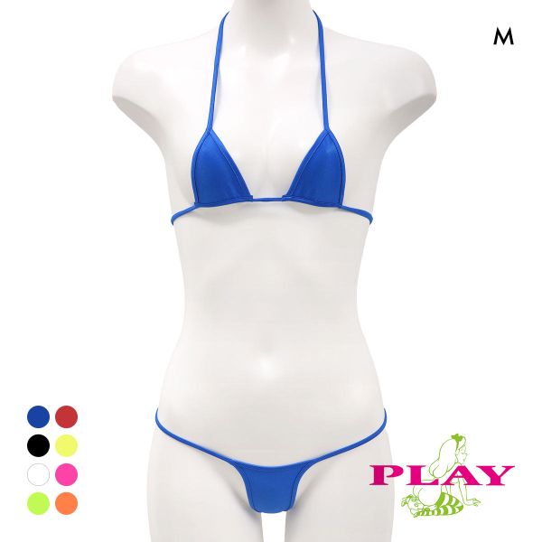 レディース マイクロブラ PLAY WET Super micro bikini set Tバック ブラセット M ブラレット Ladys セクシー下着