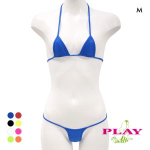 レディース マイクロブラ PLAY WET Super micro bikini set Tバック ブラセット M ブラレット Ladys セクシー下着