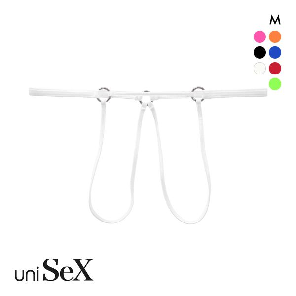 ユニセックス uniSeX WET 枠わくタンガ Tバック ビキニ ジェンダーレス 男女兼用 TM ボンテージ ソング