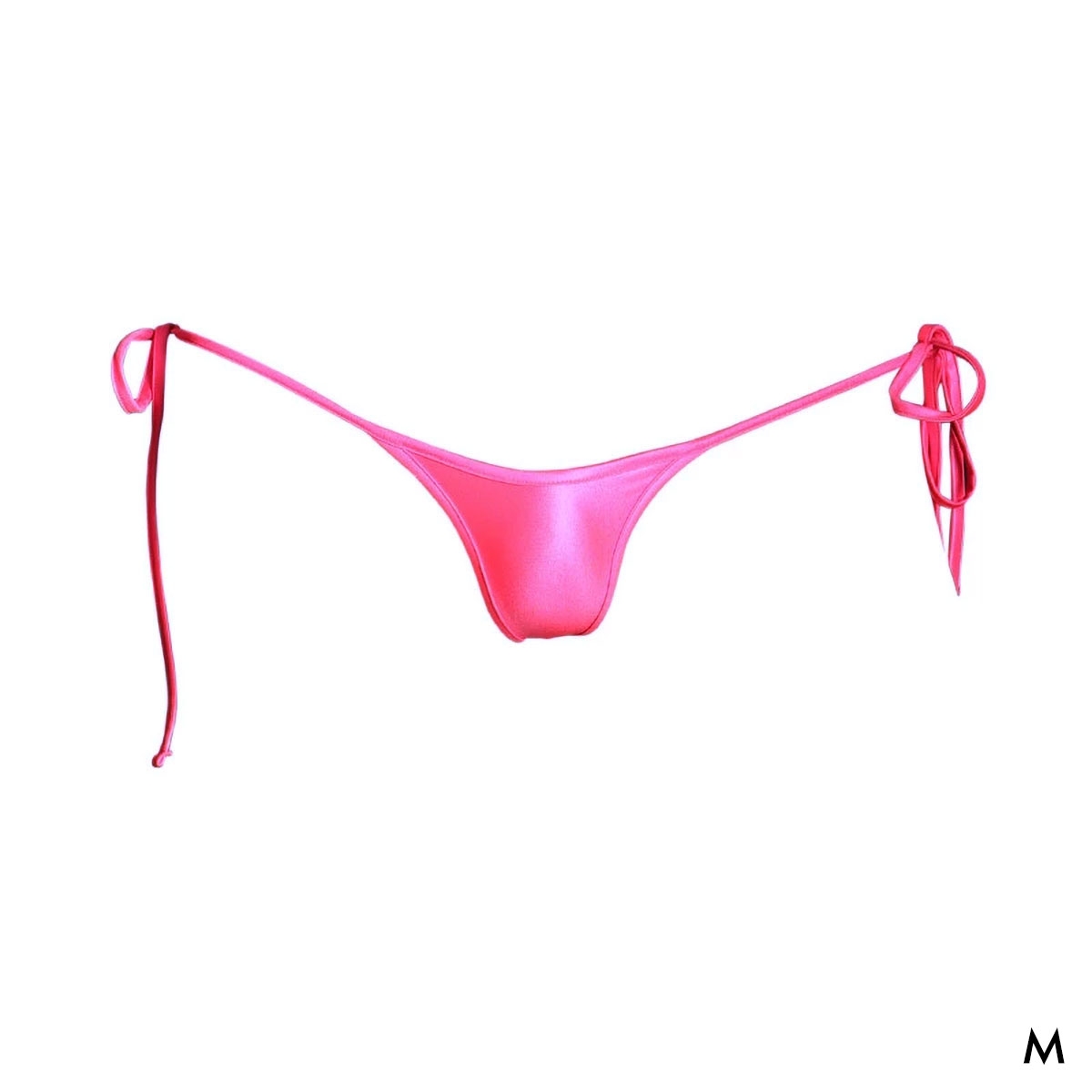 ユニセックス uniSeX WET side ribbon HB ハーフバック ビキニ ジェンダーレス ユニセックス 男女兼用 TM(PI-ピンク-M)
