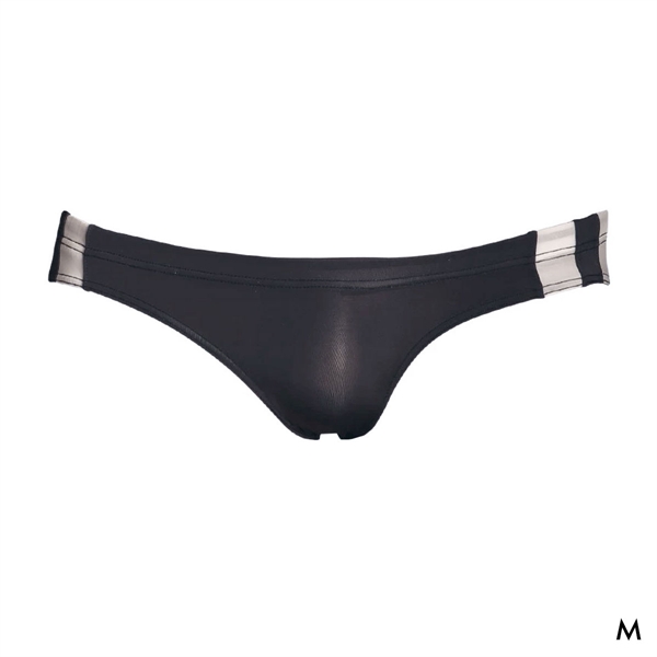 ユニセックス uniSeX STRIKESKIN low-rise LINE入り ブルマ風 FB フルバック ショーツ ジェンダーレス TMコレクション 日本製