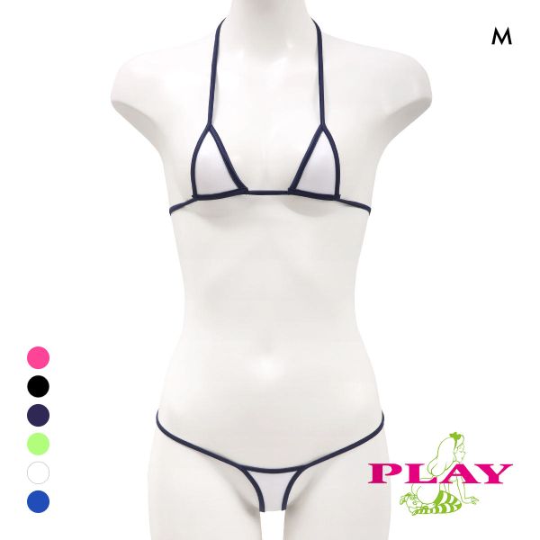 レディース マイクロブラ PLAY WET super sexy micro bra set 2tone ブラセット Gストリング Ladys セクシー下着