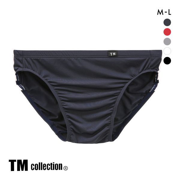 ティーエム コレクション STRIKESKIN サイドラインブルマ フルバック ビキニ メンズ セクシー 前閉じ