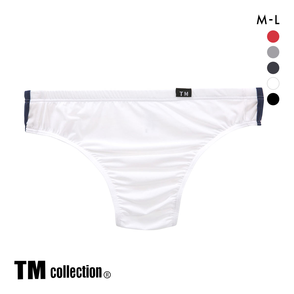 ティーエム コレクション STRIKESKIN サイドラインブルマ Tバック TM collection Clearskin(WH-ホワイト-M)