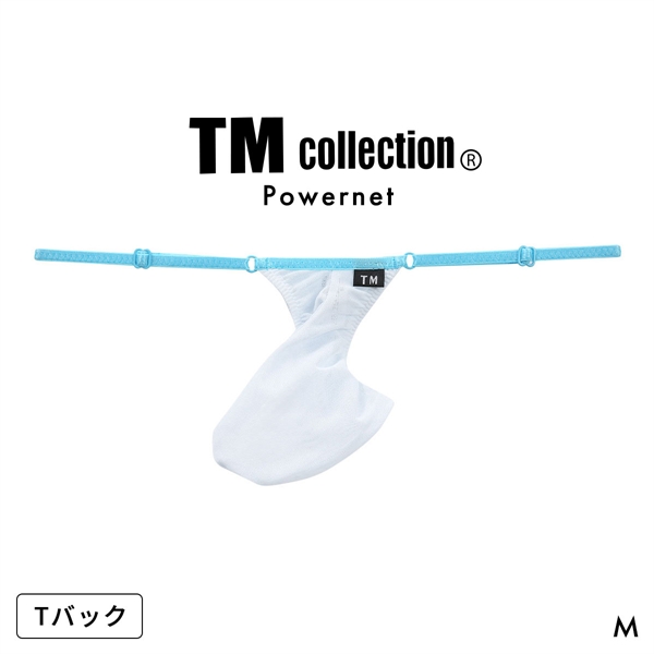 ティーエム コレクション Powernet Side Strap Mountain Bulge Tバック ビキニ TB