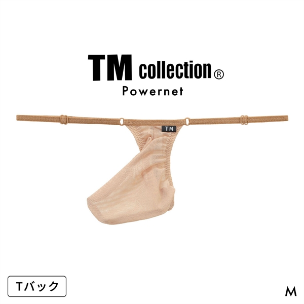 ティーエム コレクション Powernet Side Strap Mountain Bulge Tバック ビキニ TB