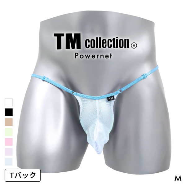 ティーエム コレクション Powernet Side Strap Mountain Bulge Tバック ビキニ TB