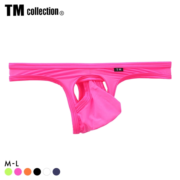 ティーエム コレクション WET x STRIKESKIN STRONG Hole&Cup TB Tバック メンズ TM collection