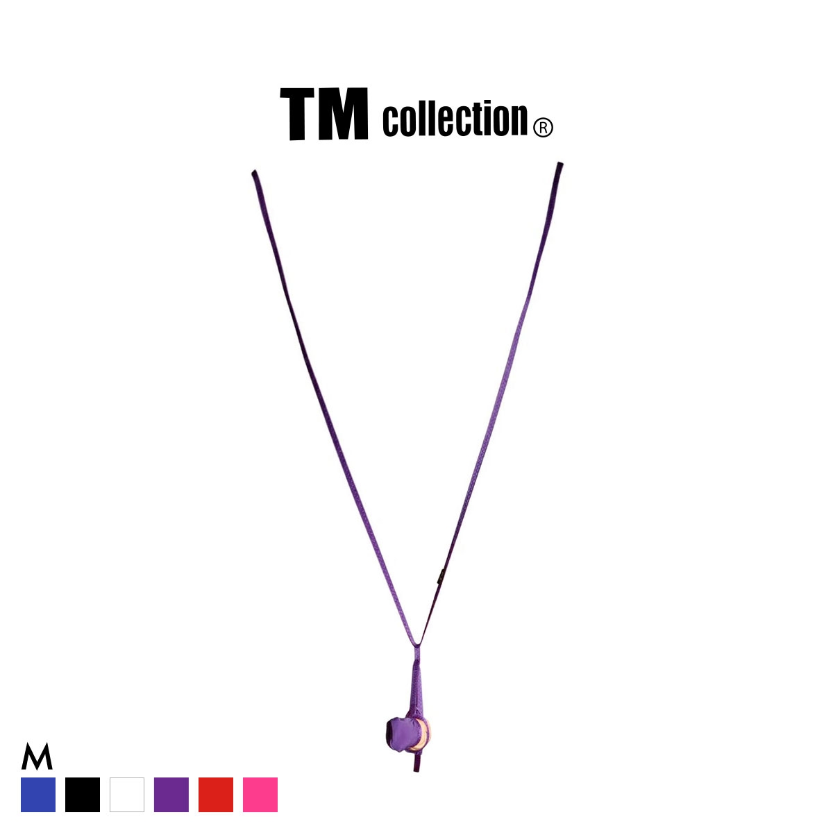 ティーエム コレクション STRIKESKIN 3連コックリング風 ポールデコ Suspenders サスペンダー メンズ TM collection 日本製(PU-パープル-M)