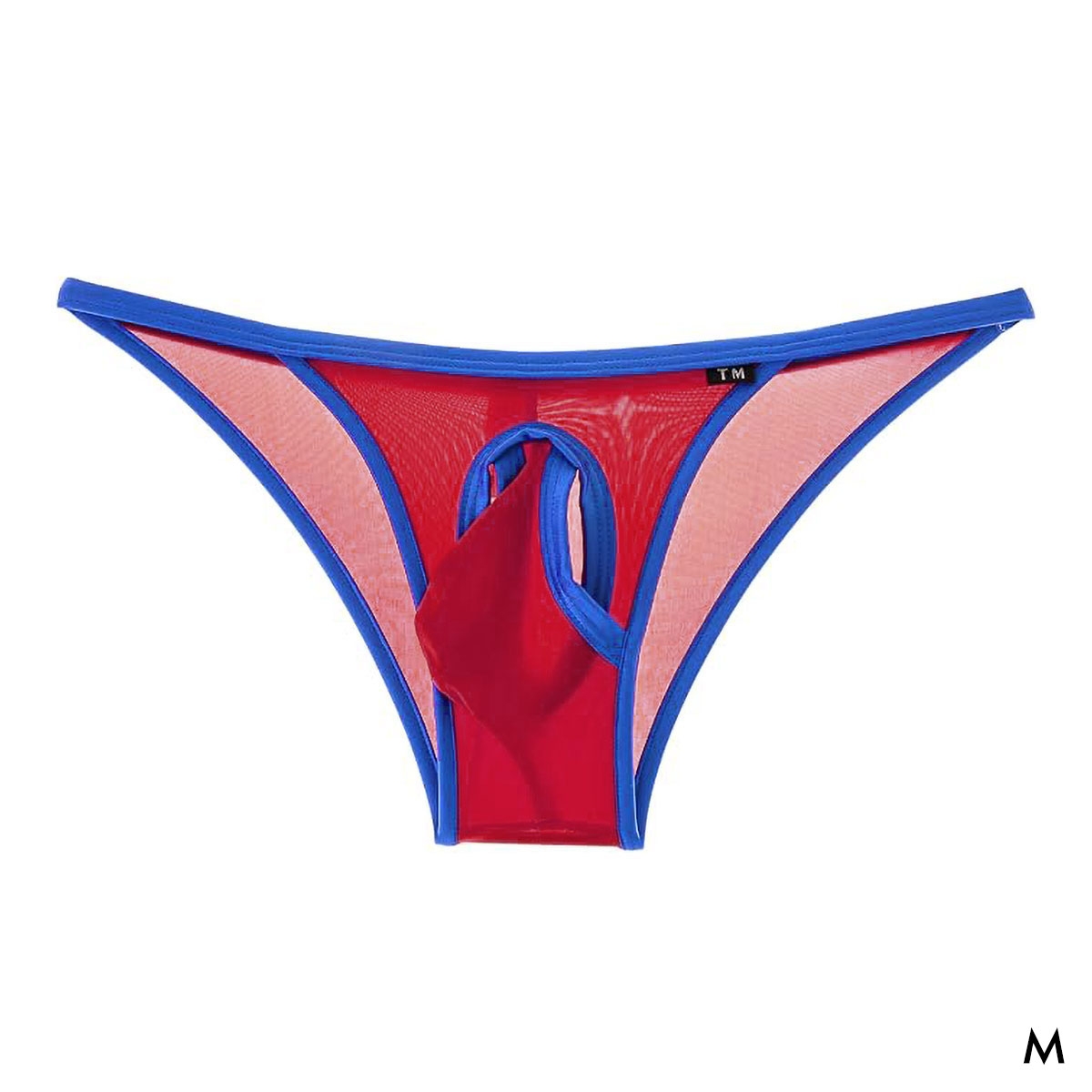 ティーエム コレクション STRIKESKIN×WET STRONG Hole＆Cup HB ハーフバック ビキニ メンズ TM COLLECTION(RE-レッド-M)