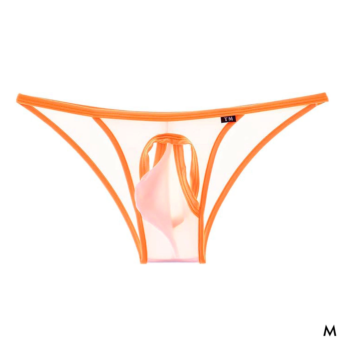 ティーエム コレクション STRIKESKIN×WET STRONG Hole＆Cup HB ハーフバック ビキニ メンズ TM COLLECTION(WH-ホワイト-M)