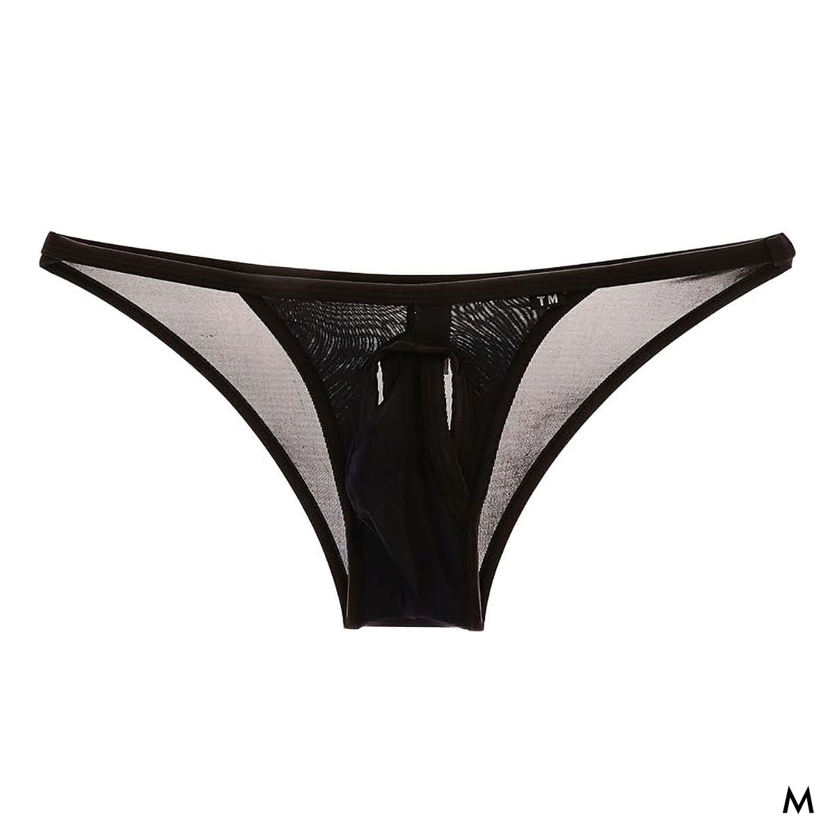 ティーエム コレクション STRIKESKIN×WET STRONG Hole＆Cup HB ハーフバック ビキニ メンズ TM COLLECTION(BK-ブラック-M)