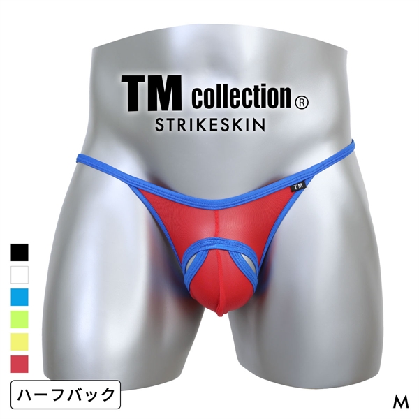 ティーエム コレクション STRIKESKIN×WET STRONG Hole＆Cup HB ハーフバック ビキニ メンズ TM COLLECTION