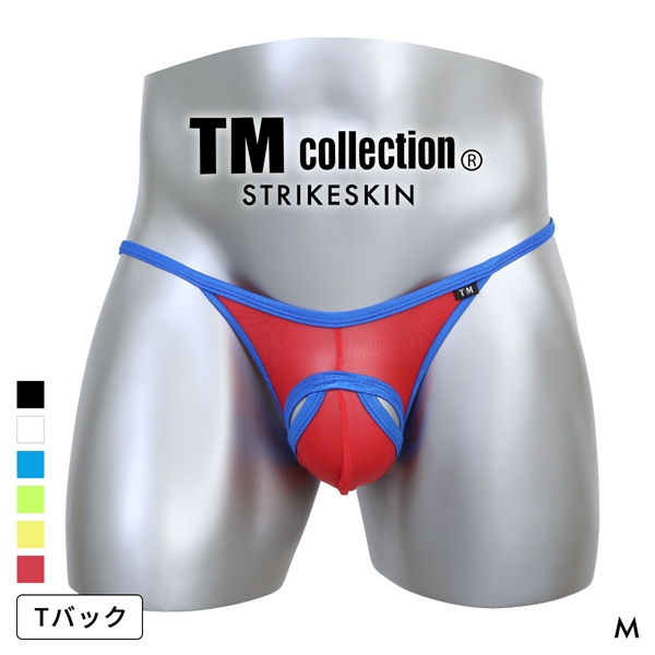 ティーエム コレクション STRIKESKIN×WET STRONG Hole＆Cup TB Tバック ビキニ メンズ TM COLLECTION