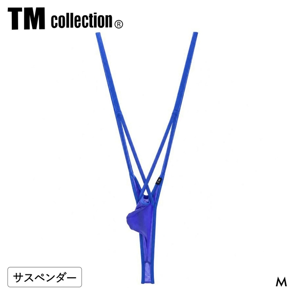 ティーエム コレクション STRIKESKIN x WET FRONT CROSS Suspender TB Tバック メンズ TM COLLECTION 日本製